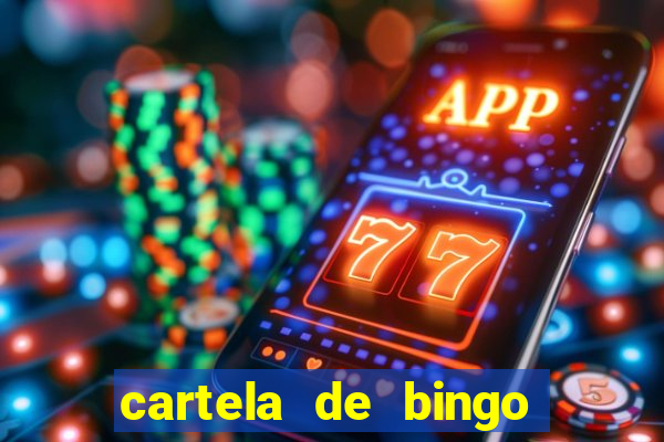 cartela de bingo 75 para imprimir